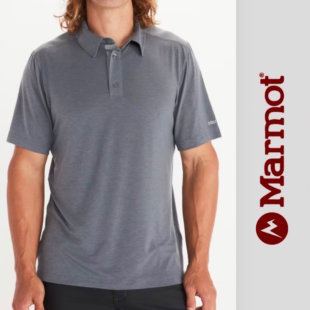 Marmot Men's Wallace‎ Short-Seeve Polo Shirt, Size M